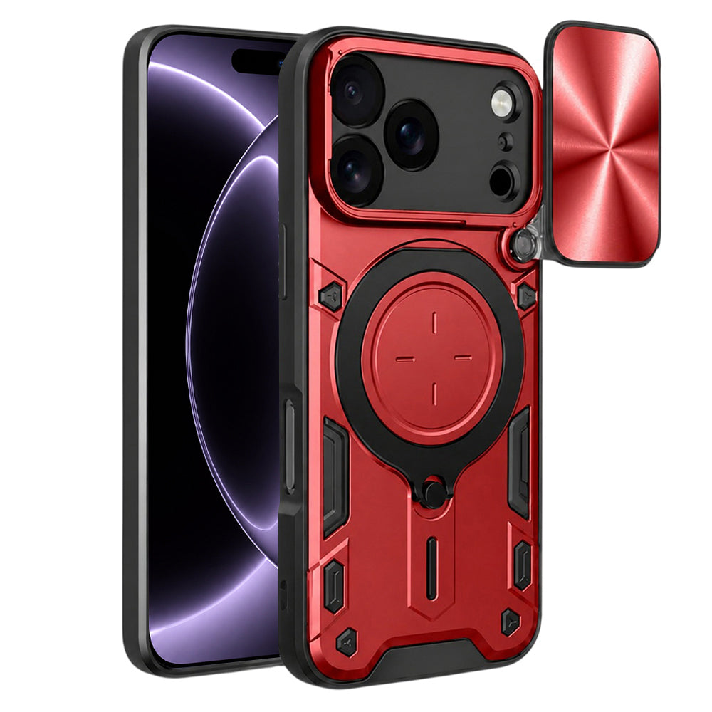 Husa pentru Apple iPhone 18 Pro / 17 Pro, Techsuit, CamGuard Pro, Rosie