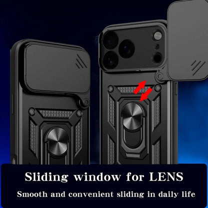 Husa pentru Apple iPhone 18 Pro / 17 Pro, Techsuit, CamShield, Albastra