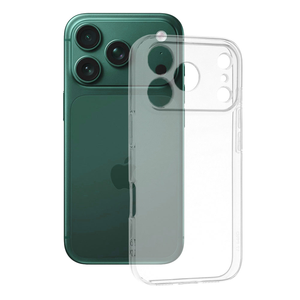 Husa pentru Apple iPhone 18 Pro / 17 Pro, Techsuit, Clear, Transparenta