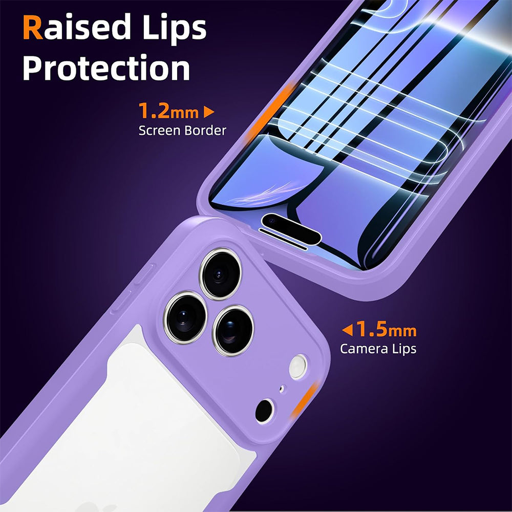 Husa pentru Apple iPhone 18 Pro / 17 Pro, Techsuit, ColorVerse 360, Mov