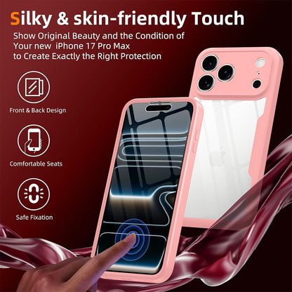 Husa pentru Apple iPhone 18 Pro / 17 Pro, Techsuit, ColorVerse 360, Roz