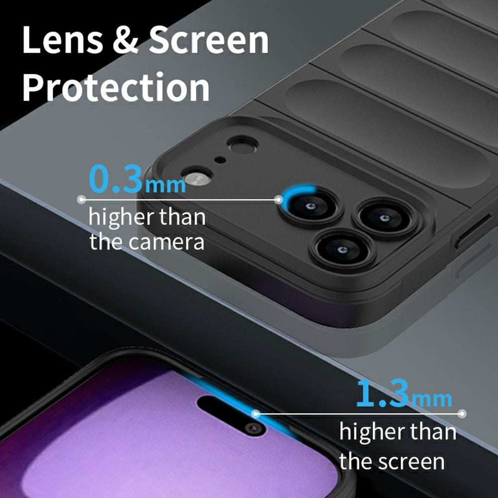 Husa pentru Apple iPhone 18 Pro / 17 Pro, Techsuit, Magic Shield, Verde