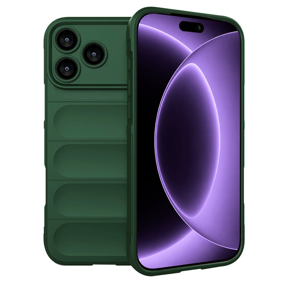 Husa pentru Apple iPhone 18 Pro / 17 Pro, Techsuit, Magic Shield, Verde