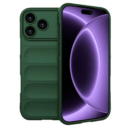 Husa pentru Apple iPhone 18 Pro / 17 Pro, Techsuit, Magic Shield, Verde