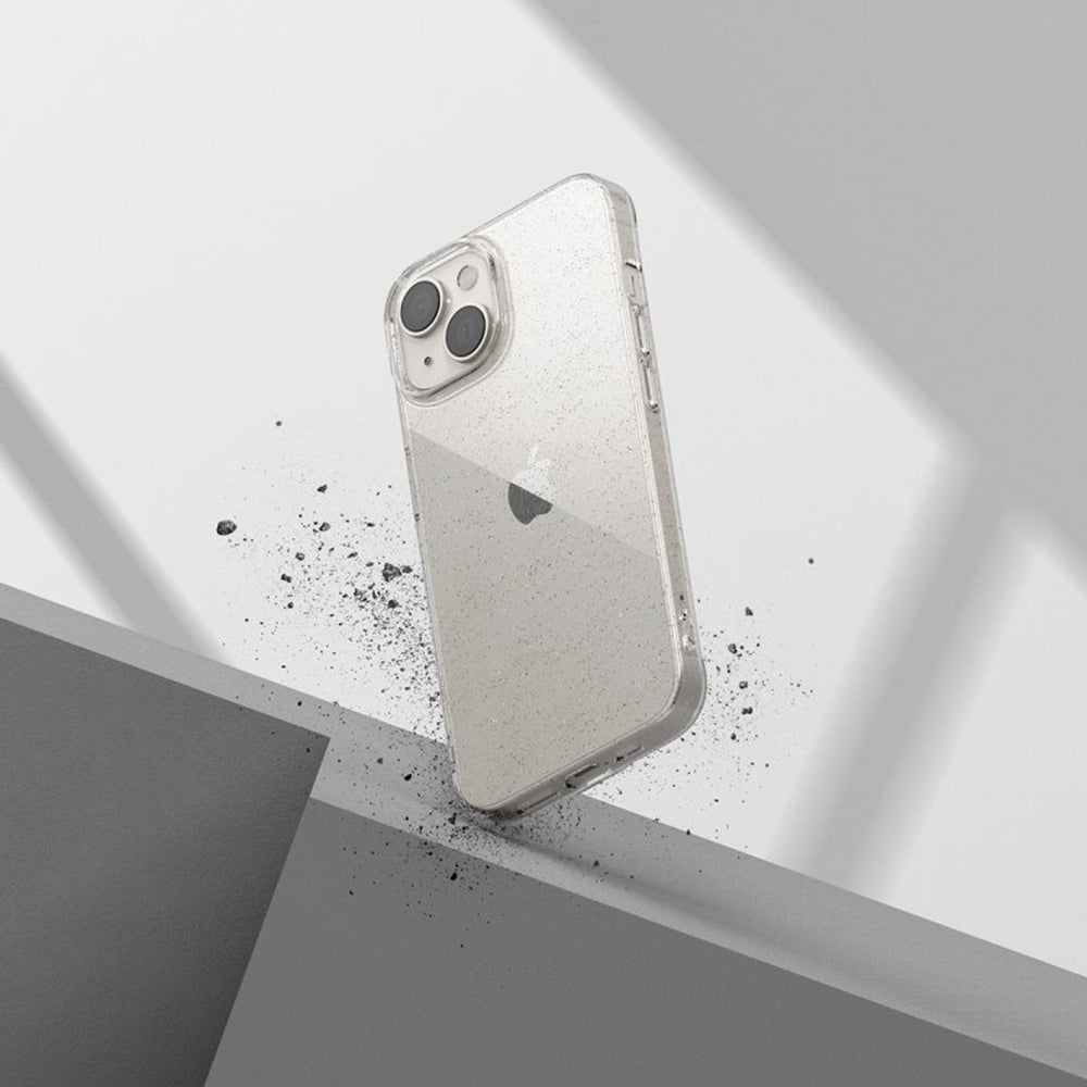 Husa pentru Apple iPhone 18 Pro / 17 Pro, Techsuit, SparkleSkin, Transparenta