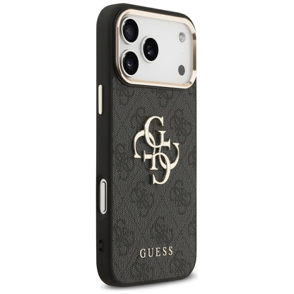 Husa pentru Apple iPhone 18 Pro Max / 17 Pro Max, Guess, 4G Big Classic Logo, Neagra