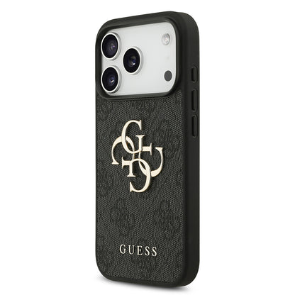 Husa pentru Apple iPhone 18 Pro Max / 17 Pro Max, Guess, 4G Big Logo, Neagra