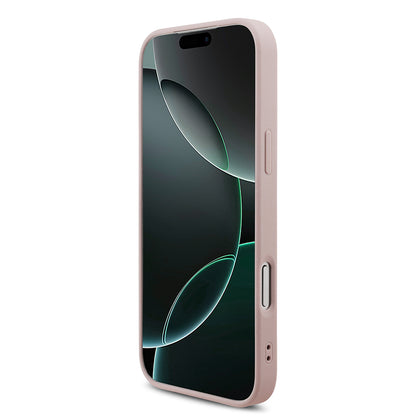 Husa pentru Apple iPhone 18 Pro Max / 17 Pro Max, Guess, 4G Big Logo, Roz