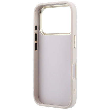 Husa pentru Apple iPhone 18 Pro Max / 17 Pro Max, Guess, 4G Big Strass Logo, Roz