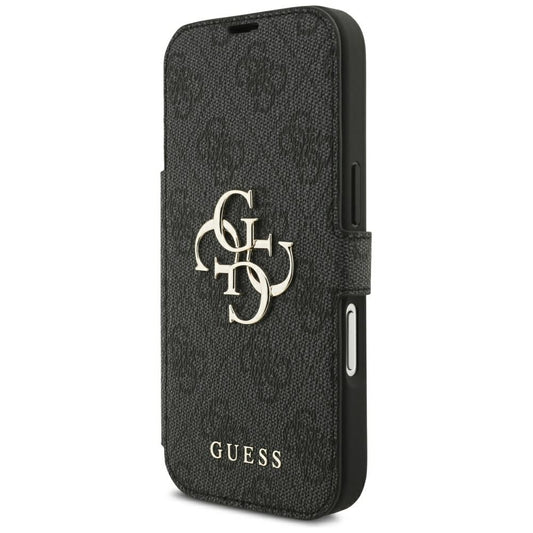 Husa pentru Apple iPhone 18 Pro Max / 17 Pro Max, Guess, 4G Metal Logo, Neagra