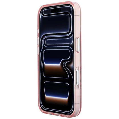 Husa pentru Apple iPhone 18 Pro Max / 17 Pro Max, Karl Lagerfeld, IML Big Signature Resin Logo Metal Frame, Roz