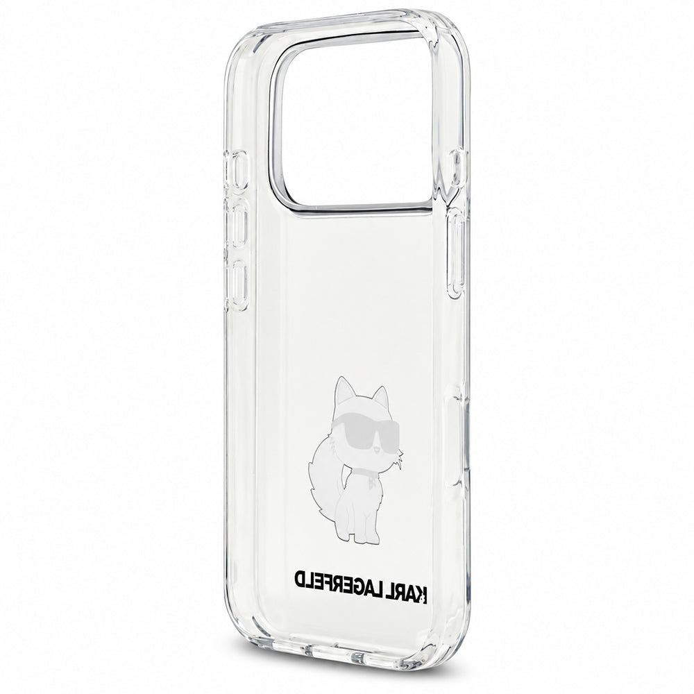 Husa pentru Apple iPhone 18 Pro Max / 17 Pro Max, Karl Lagerfeld, IML Choupette NFT, Transparenta