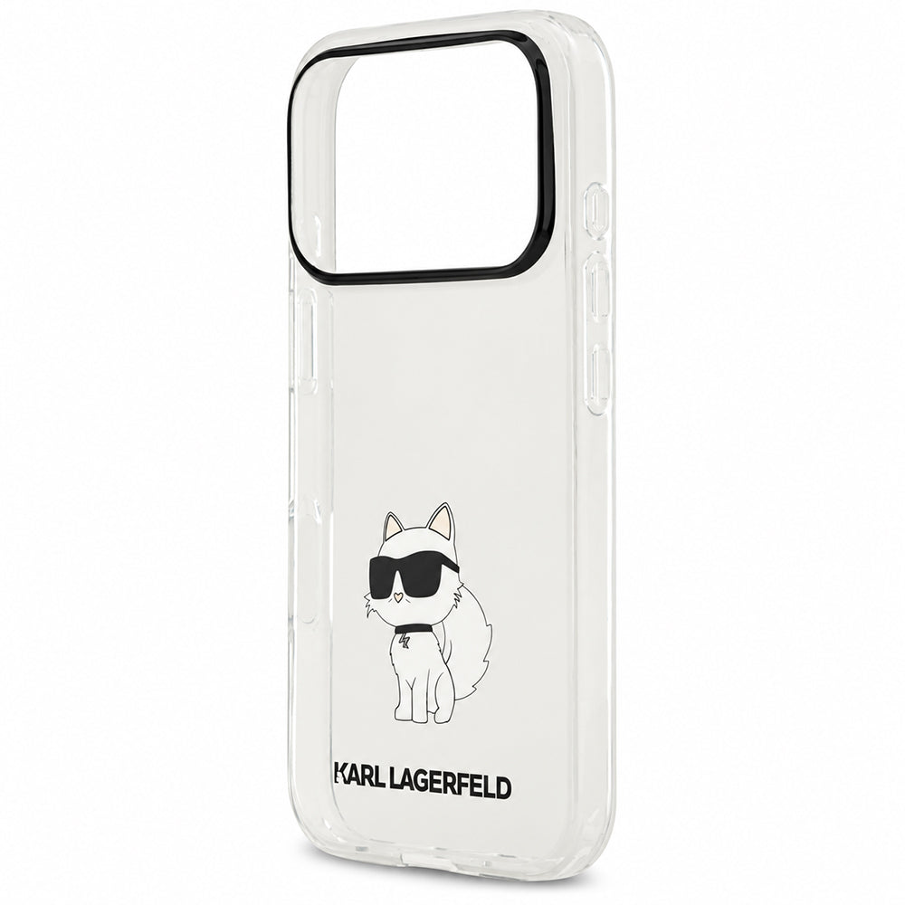 Husa pentru Apple iPhone 18 Pro Max / 17 Pro Max, Karl Lagerfeld, IML Choupette NFT, Transparenta