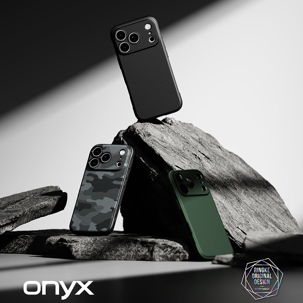 Husa pentru Apple iPhone 18 Pro Max / 17 Pro Max, Ringke, Onyx, Verde Inchis