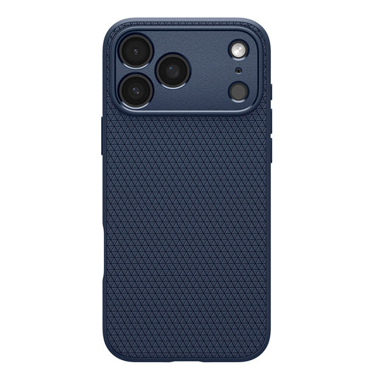 Husa pentru Apple iPhone 18 Pro Max / 17 Pro Max, Spigen, Liquid Air, Bleumarin ACS12112