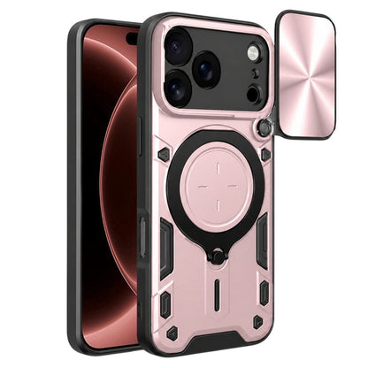 Husa pentru Apple iPhone 18 Pro Max / 17 Pro Max, Techsuit, CamGuard Pro, Roz Aurie