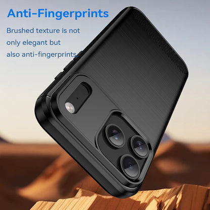 Husa pentru Apple iPhone 18 Pro Max / 17 Pro Max, Techsuit, Carbon, Neagra
