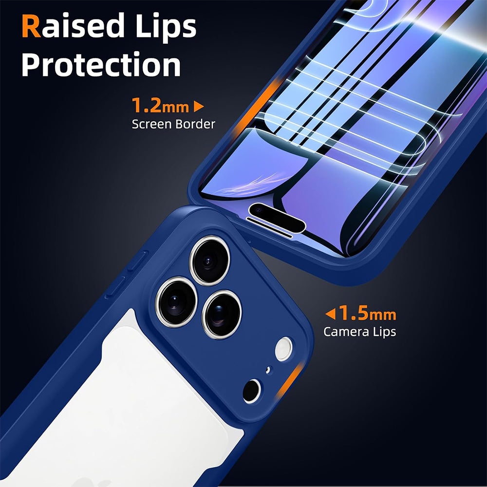 Husa pentru Apple iPhone 18 Pro Max / 17 Pro Max, Techsuit, ColorVerse 360, Albastra