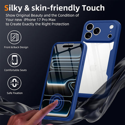 Husa pentru Apple iPhone 18 Pro Max / 17 Pro Max, Techsuit, ColorVerse 360, Albastra