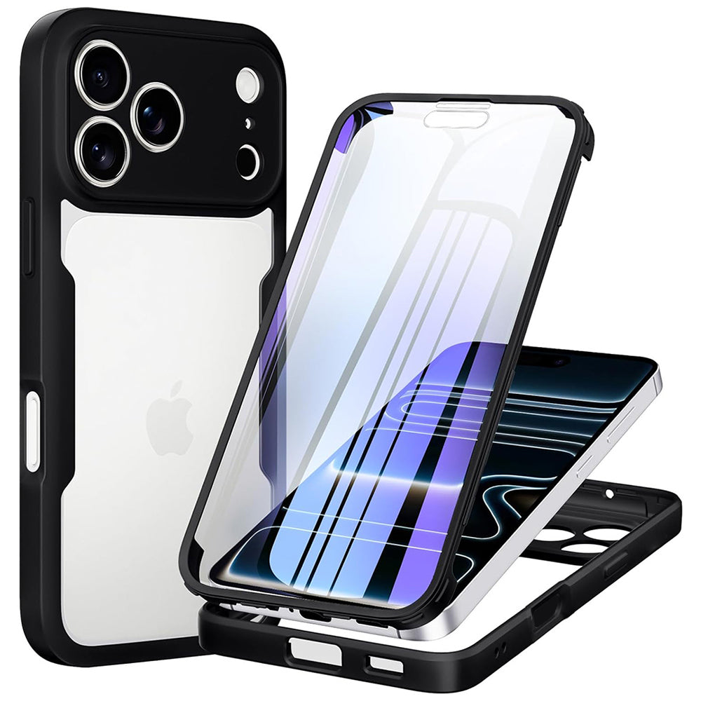 Husa pentru Apple iPhone 18 Pro Max / 17 Pro Max, Techsuit, ColorVerse 360, Neagra