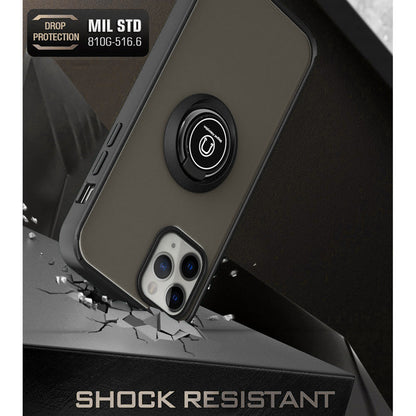 Husa pentru Apple iPhone 18 Pro Max / 17 Pro Max, Techsuit, Glinth, Neagra