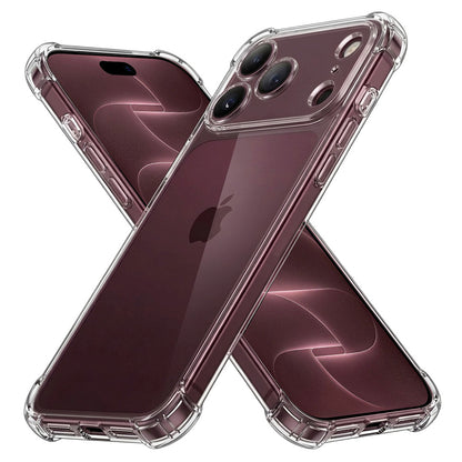 Husa pentru Apple iPhone 18 Pro Max / 17 Pro Max, Techsuit, Shockproof Clear, Transparenta