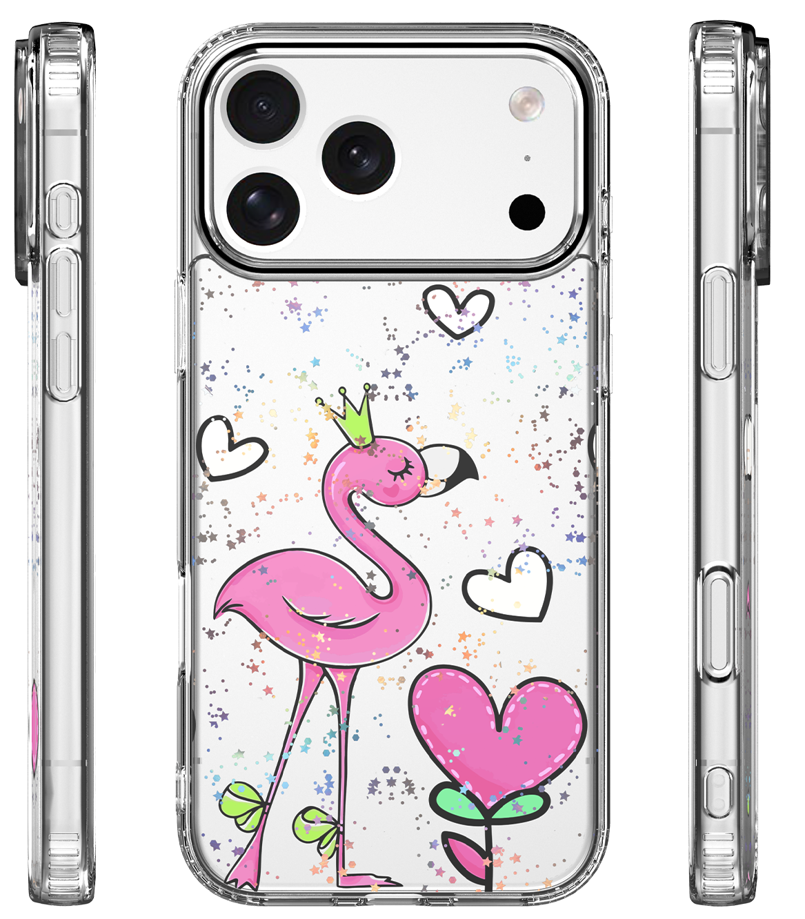 Husa pentru Apple iPhone 17 Pro Max, OEM, Ultra Trendy Love 2, Multicolor