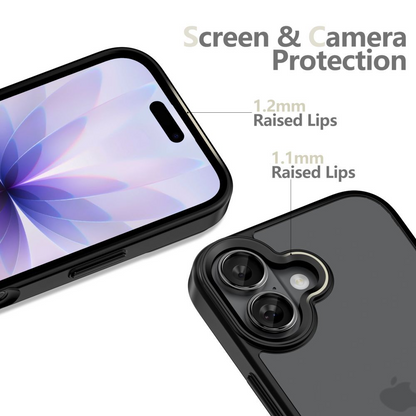 Husa pentru Apple iPhone 17, Tech-Protect, Magmat, Neagra Mata