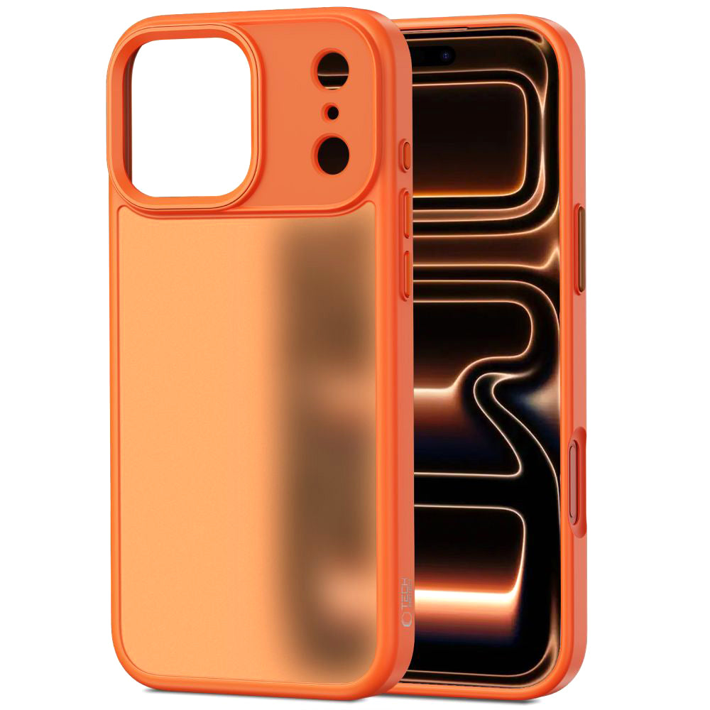 Husa pentru Apple iPhone 17 Pro Max, Tech-Protect, Magmat, Portocalie Mata