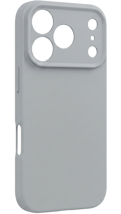 Husa pentru Apple iPhone 17 Pro Max, OEM, Silicon, Gri