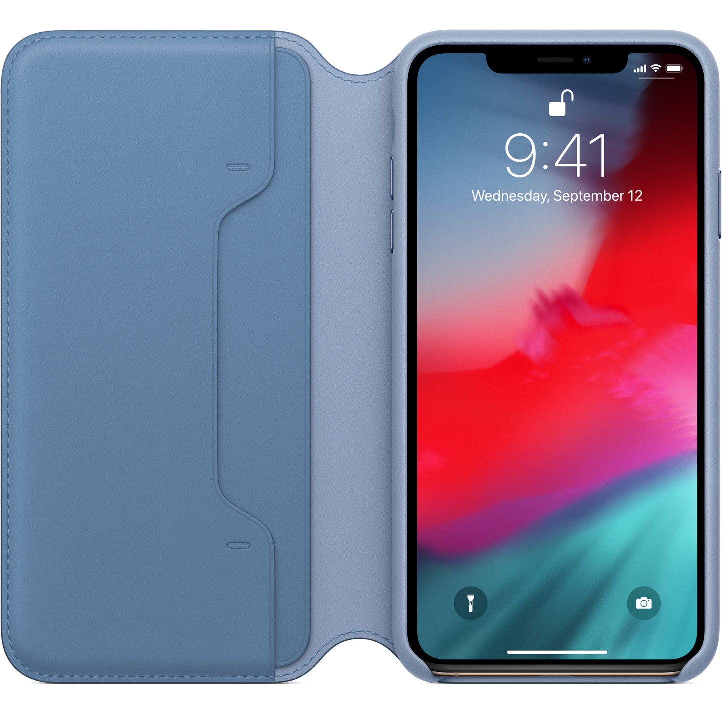 Etui do Apple iPhone XS Max, niebieskie MVFT2ZM/A 