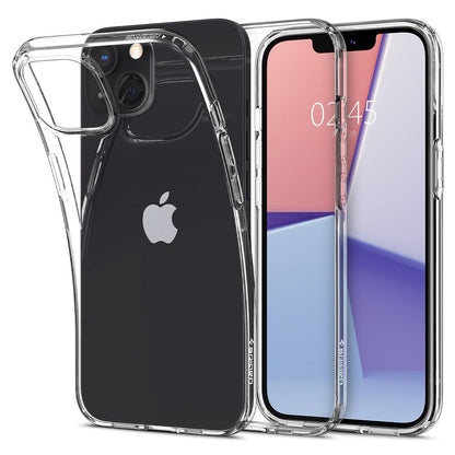 Husa pentru Apple iPhone 13, Spigen, Liquid Crystal, Transparenta