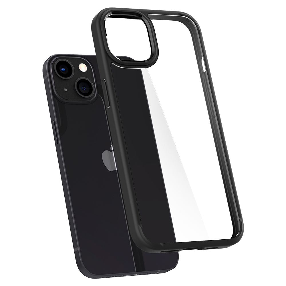 Husa pentru Apple iPhone 13, Spigen, Ultra Hybrid, Neagra