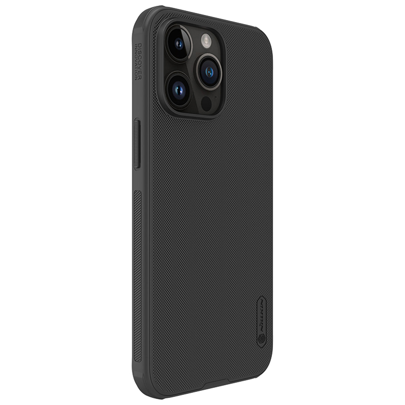 Husa pentru Apple iPhone 16, Nillkin, Super Frosted Shield Pro, Neagra