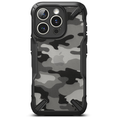 Etui do Apple iPhone 16 Pro Max, Ringke, Fusion X Camo, czarny 