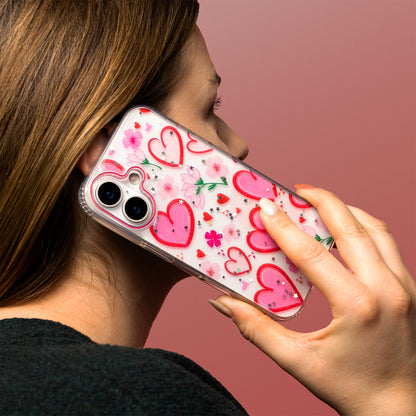 Husa pentru Apple iPhone 15 Pro, OEM, Ultra Trendy Love 1, Multicolor