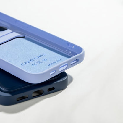 Husa pentru Apple iPhone 15 Pro, XO Design, Card Slot, Mov