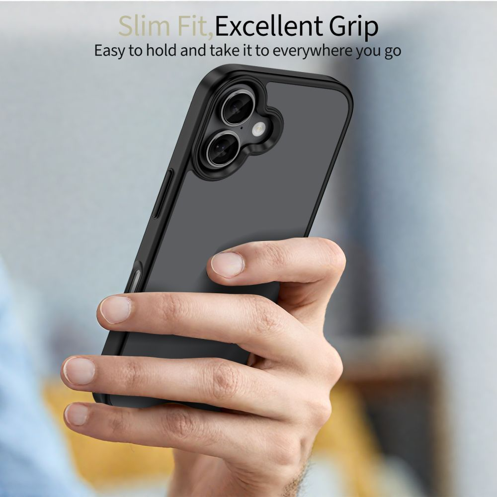 Husa pentru Apple iPhone 17, Tech-Protect, Magmat, Neagra Mata