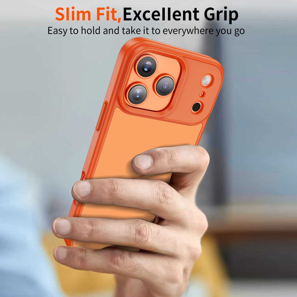 Husa pentru Apple iPhone 17 Pro Max, Tech-Protect, Magmat, Portocalie Mata