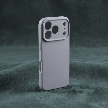 Husa pentru Apple iPhone 17 Pro Max, OEM, Silicon, Gri