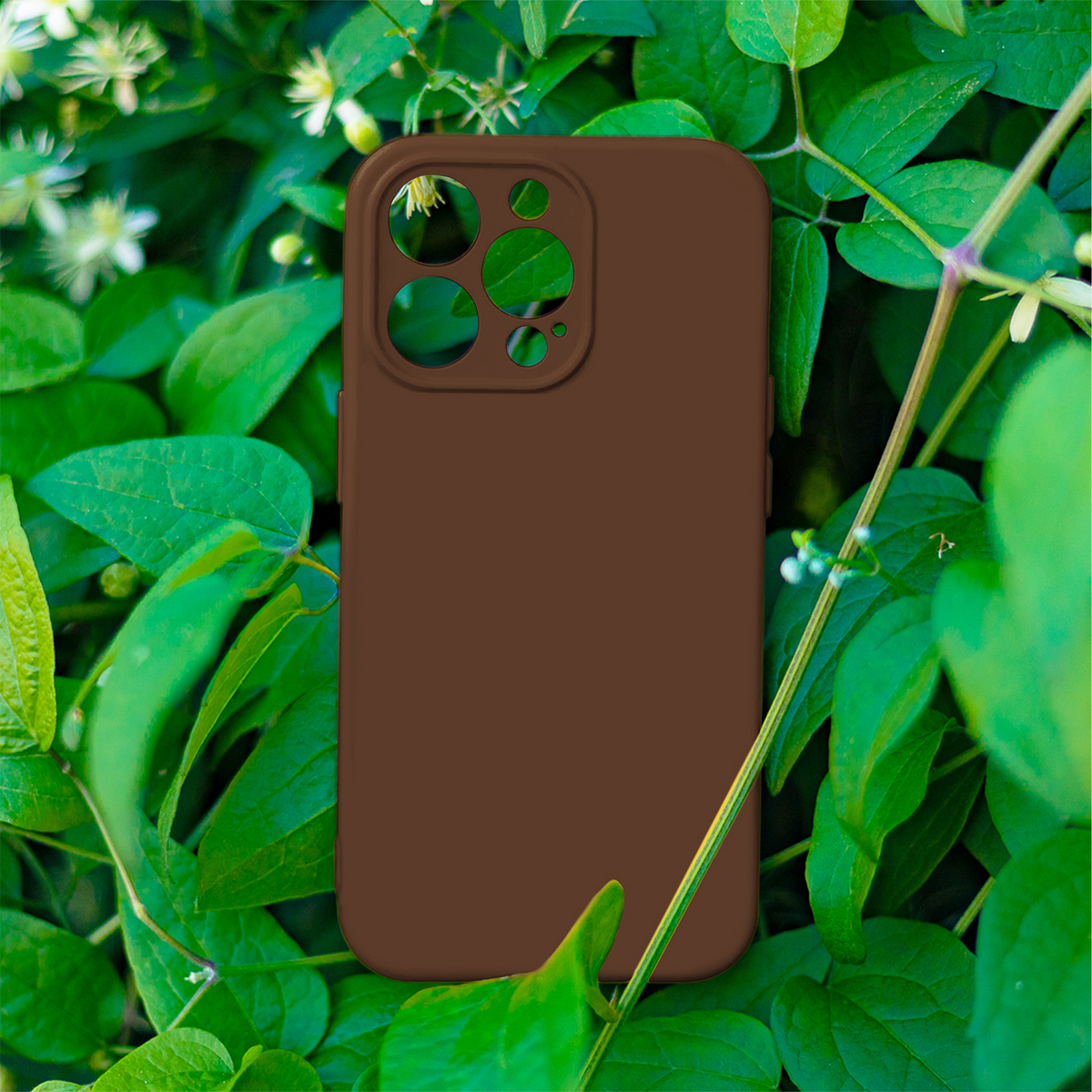 Husa pentru Apple iPhone 18 Pro / 17 Pro, OEM, Silicone, Maro
