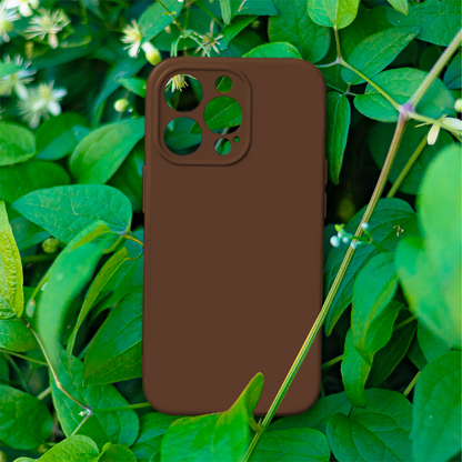 Husa pentru Apple iPhone 18 Pro / 17 Pro, OEM, Silicone, Maro