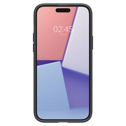 Husa pentru Apple iPhone 15, Spigen, Thin Fit, Neagra  ACS06776