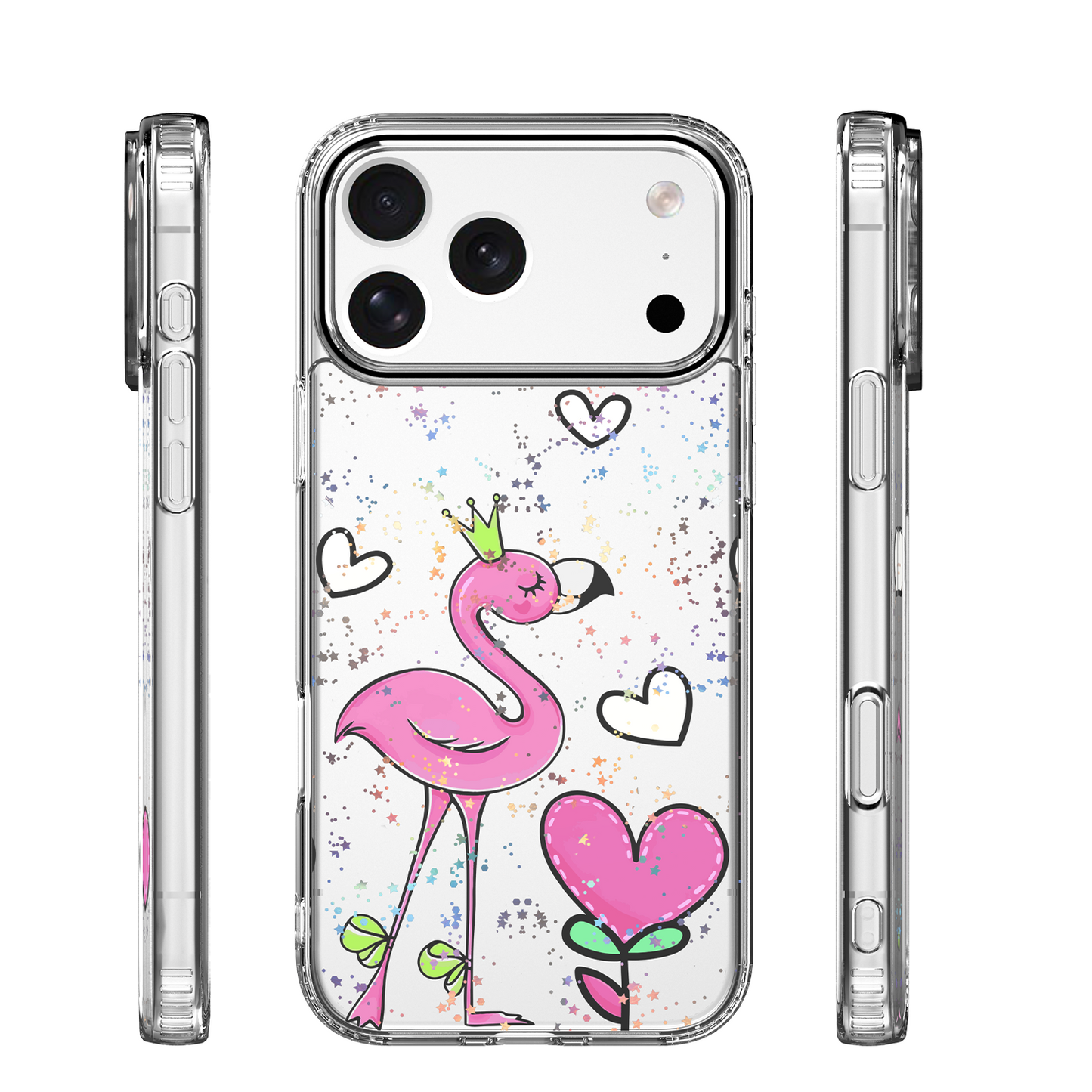 Husa pentru Apple iPhone 16 Pro Max, OEM, Ultra Trendy Love 2, Multicolor
