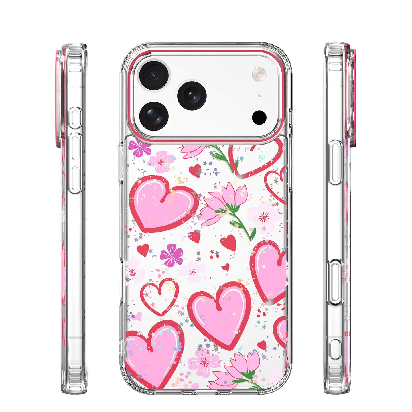 Husa pentru Apple iPhone 15 Pro, OEM, Ultra Trendy Love 1, Multicolor