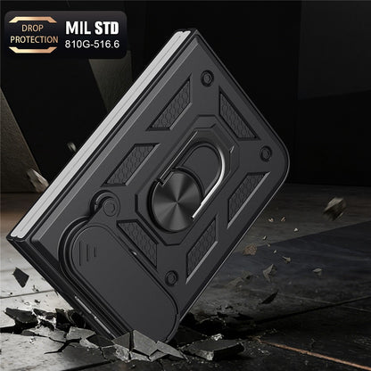 Husa pentru Apple iPhone Duo, Techsuit, CamShield, Aurie