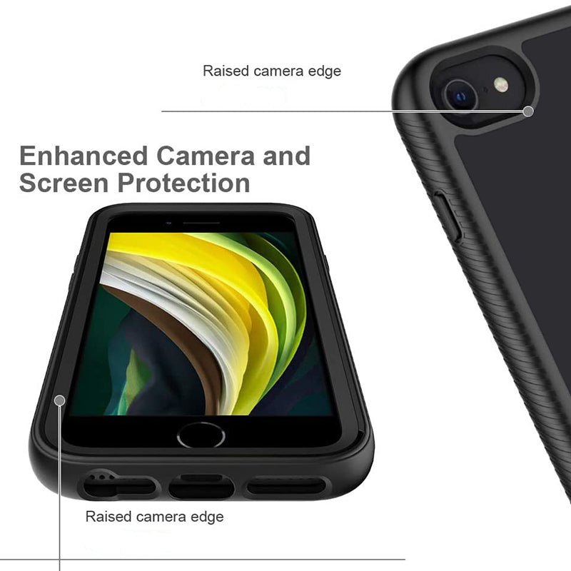 Husa pentru Apple iPhone SE (2016) / 5 / 5s, Techsuit, Defense360 Pro, Neagra