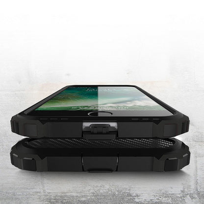 Husa pentru Apple iPhone SE (2022) / SE (2020) / 8 / 7, Techsuit, Hybrid Armor, Neagra
