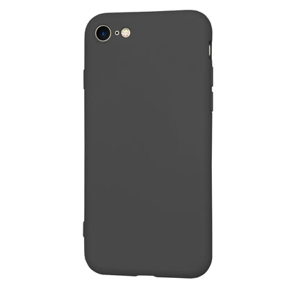 Husa pentru Apple iPhone SE (2022) / SE (2020) / 8 / 7, Techsuit, SoftFlex, Neagra