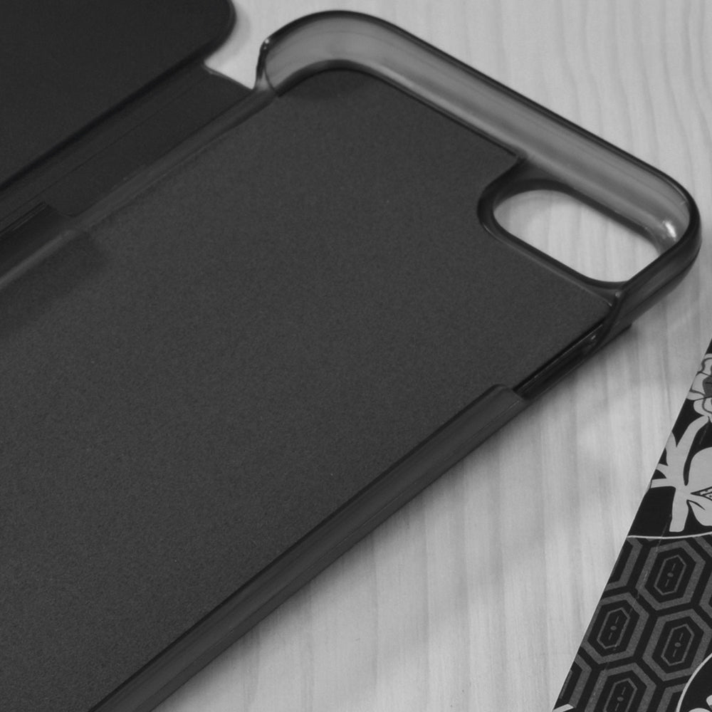 Husa pentru Apple iPhone SE (2022) / SE (2020) / 8 / 7, Techsuit, eFold, Neagra